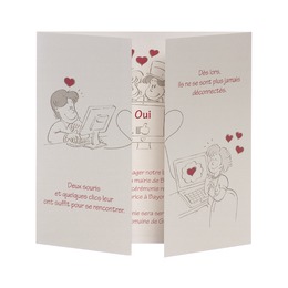 Faire-part des clics amoureux