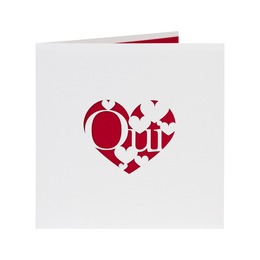 Rouge passion et blanc