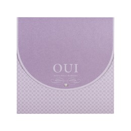 Elégante carte parme 