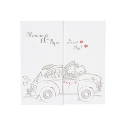 Voiture coccinelle humoristique