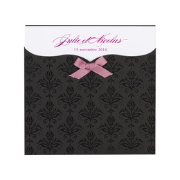 Carte élégante à souhait 