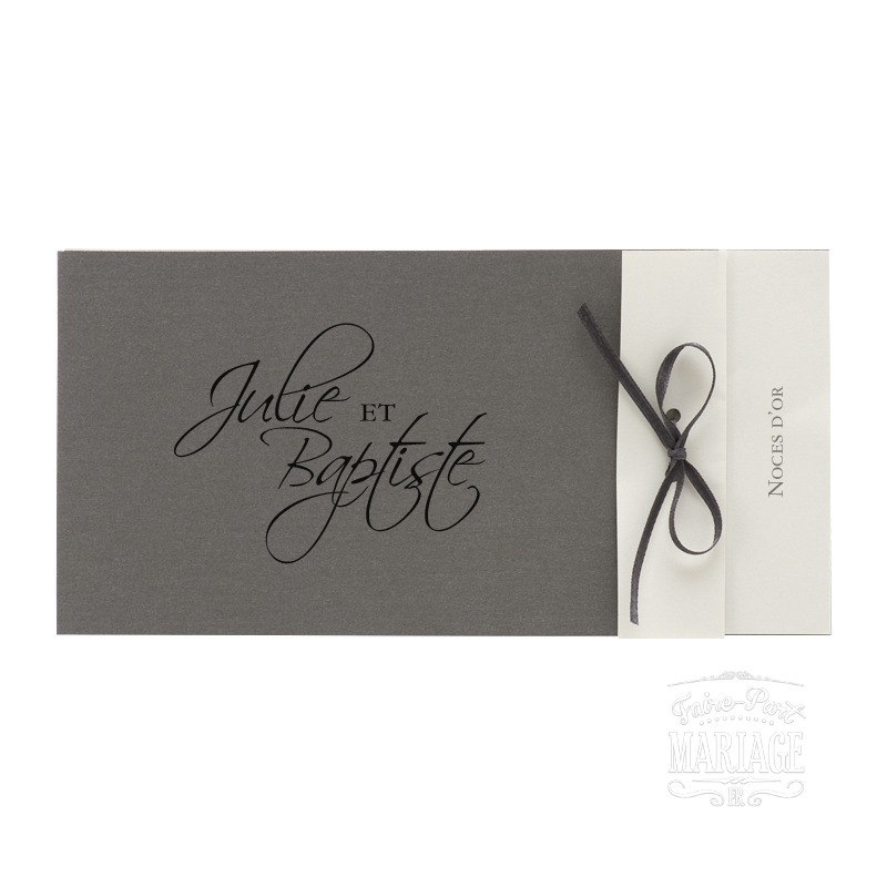 anniversaire bicolore or