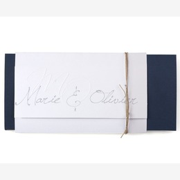 Faire-part mariage Neptune