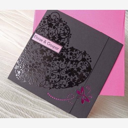 mariage chocolat fuschia