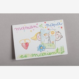 papa et maman se marient