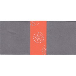 grise bandeau orange 