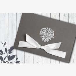 pochette arabesques grises