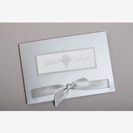 pochette grise irisee