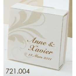 dragées arabesques crème