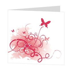 mariage papillon fuschia