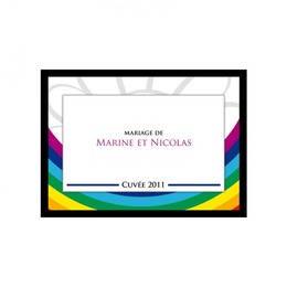 Mariage arc en ciel