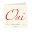 Oui en rouge