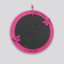 Faire-part personnages et papillons