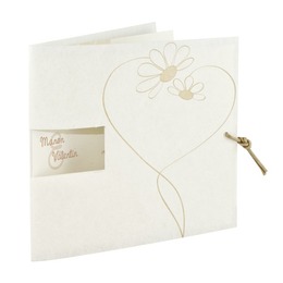 mariage fleur caramel