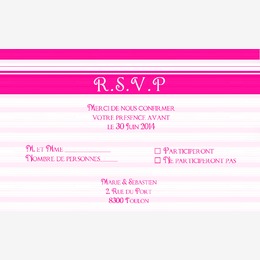 mariage americain rose