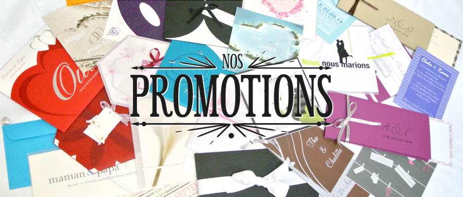 Nos Promotions