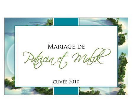 Collections des étiquettes vins