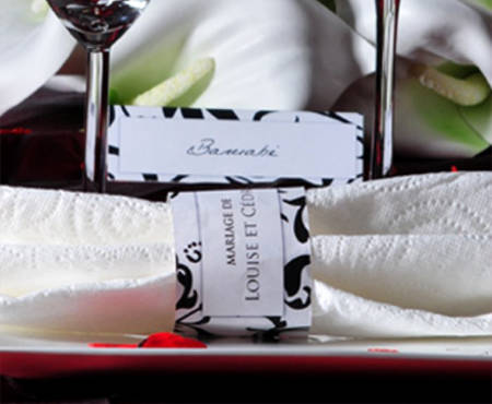 Collections des ronds de serviettes